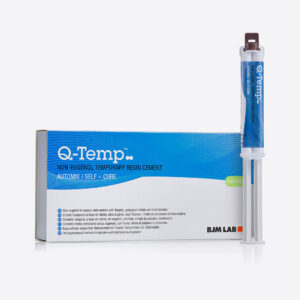 CEMENTO TEMPORAL LIBRE DE EUGENOL Q-TEMP BJM LAB