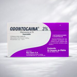 ANESTESIA ODONTOCAÍNA 3% (SIN EPINEFRINA)